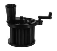 Clasificador de Monedas Manual Manivela, Plástico Negro, Gran Capacidad | Conteo Preciso y Clasificación Rápida, Interfaz Simple para Hogar, Negocio y Escritorio Pequeño