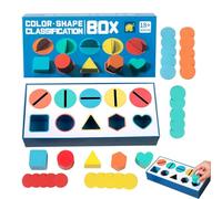 Clasificadores de formas para niños, juguetes de clasificación para niños pequeños de 3 a 5 años,Juguetes de clasificación de madera, clasificador de formas, bloques de patrones de juguetes - Bloques