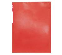 Clasificadores marca Plus Office modelo CARPETA FUNDAS PLUS A4 10F TRAS.ROJO