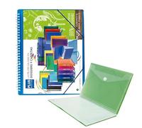 Clasificadores marca Plus Office modelo CARPETA FUNDAS PLUS ESP.GOMA 40F AZUL