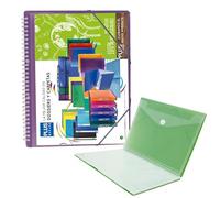 Clasificadores marca Plus Office modelo CARPETA FUNDAS PLUS ESP.GOMA 40F VIOL