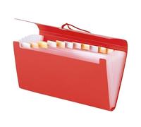 Clasificadores marca Plus Office modelo CLASIFIC.PLUS PP GOMA RECIBOS ROJO