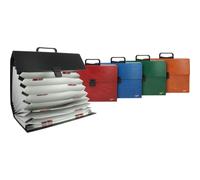 Clasificadores Pvc Con Asa Broche Folio Granate Linea Project Grafoplás