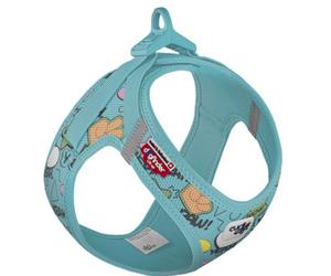 Clasp Peitoral Air-Mesh azul para perro - Curli Edición Limitada - Tamaño: 3XS | Color: Azul