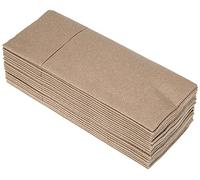 Class C4032TA-073-PEFC Airlaid Servilleta Bolsillo para Cubiertos, Papel, Creta, 40 x 32 x 0,8 cm, 20 Unidades