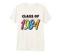 Class of 1984 High School College Graduate Camiseta Premium