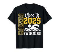 Class of 2025 Swimming Senior Graduation Proud Graduate Camiseta