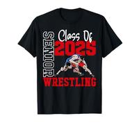 Class of 2025 Wresting Senior Graduation Wrestler Graduate Camiseta