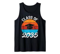 Class of 2035 Kindergarten Graduate Graduation Girls Boys Camiseta sin Mangas