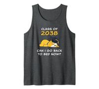 Class of 2038 - Can I Go Back To Bed Now? Funny Graduate Dog Camiseta sin Mangas