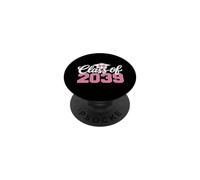 Class of 2039 Grow with Me 2039 Graduation Pink Bow Girls PopSockets PopGrip Adhesivo