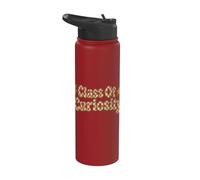 Class Of Curiosity Back To School Student Design Stainless Steel Insulated Water Bottle