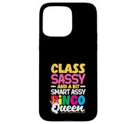 Class Sassy Smart Bingo Queen Fun Carcasa para iPhone 15 Pro MAX