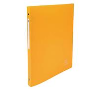 Classeur 4 anneaux 15 mm polypropylene opaque (avec etiquette de dos) - a4