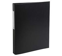 Classeur remborde polypropylene 2 anneaux ronds de 25mm sur 3eme de couverture
