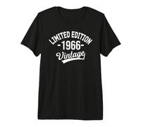 Classic 1966 Limited Edition Vintage 1966 Women Birthday Men Camiseta Premium