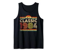 Classic 1984 Vintage Year 1984 Classic Birthday Men Women Camiseta sin Mangas