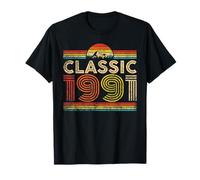 Classic 1991 Vintage Year 1991 Classic Birthday Men Women Camiseta