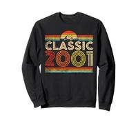 Classic 2001 Vintage Year 2001 Classic Birthday Men Women Sudadera