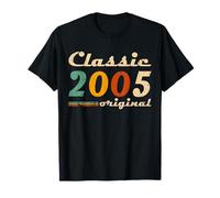 Classic 2005 Original Men Women Birth of Birthday Vintage Camiseta