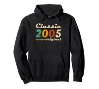 Classic 2005 Original Men Women Birth of Birthday Vintage Sudadera con Capucha