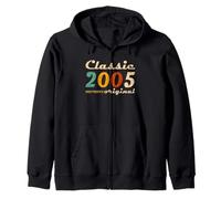 Classic 2005 Original Men Women Birth of Birthday Vintage Sudadera con Capucha