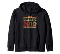 Classic 2010 Vintage Year 2010 Classic Birthday Men Women Sudadera con Capucha