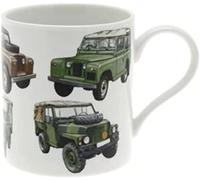 Classic 4 x 4 Collection Fine China Mug Gift Boxed by The Leonardo Collection