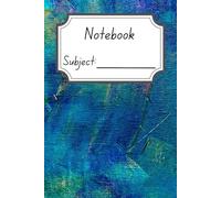 Classic 6 x 9 Blue Theme Composition Notebook: Perfect for School, Work, Journaling, and Everyday Life