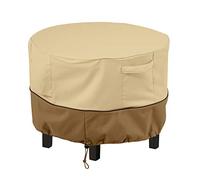 Classic Accessories 55-855-031501-00 Veranda Round Patio Ottoman/Coffee Table Cover