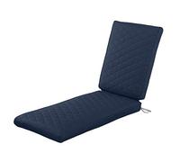 Classic Accessories 62-001-NAVY-EC FadeSafe - Cojín Rectangular para Silla de jardín, Color Azul Marino, 182 cm de Largo x 53 cm de Ancho x 7,6 cm de Alto, Acolchado Montlake