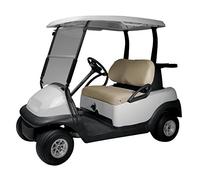 Classic Accessories Fairway Golf Cart Diamond Air Mesh Bench Seat Cover - 40-032-015801-00, L, Caqui