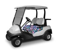 Classic Accessories Manta para Asiento de Golf Vera Bradley Resistente al Agua, 54 x 32 Pulgadas, Happy Blooms