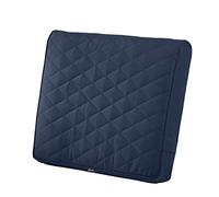 Classic Accessories Montlake - Cojín Acolchado para Patio, Resistente al Agua, 25 x 22 x 4 Pulgadas con Respaldo Ancho, Color Azul Marino