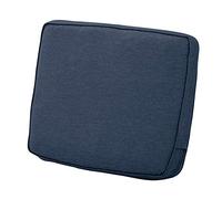 Classic Accessories Montlake FadeSafe - Cojín para Silla de Exterior Resistente al Agua, 19 x 20 x 4 Pulgadas, Color Azul índigo Jaspeado, Cojines para Silla de Exterior, Cojines para Silla de Patio