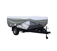 Classic Accessories Overdrive PolyPRO 3 Deluxe Pop-Up Camper Trailer Cover, Fits 14' - 16' Trailers - MAX Weather Protection with 3-Ply Poly Fabric Roof RV Cover (80-041-173106-00) by