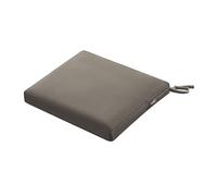 Classic Accessories Ravenna - Cojín Rectangular para Asiento de Patio y Espuma, cojín Duradero para Exteriores, Color Gris Pardo Oscuro, 17 Pulgadas de Ancho x 15 Pulgadas de Profundidad x 2 Pulgadas