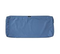 Classic Accessories Ravenna - Funda de cojín para Banco o sofá biplaza Resistente al Agua, 48 x 18 x 3 Pulgadas, Color Azul Imperio