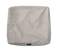 Classic Accessories Ravenna - Funda de cojín para Respaldo de Patio, cojín Duradero para Exteriores, Hongo, 23 Pulgadas de Largo x 20 Pulgadas de Ancho x 4 Pulgadas de Grosor