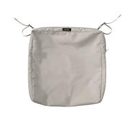 Classic Accessories Ravenna - Funda de cojín Rectangular Resistente al Agua de 21 x 19 x 3 Pulgadas, para Exteriores, Funda de cojín para Silla de Muebles de Patio, Hongo