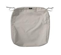 Classic Accessories Ravenna - Funda para cojín Rectangular para Asiento de Patio, cojín Duradero para Exteriores, Seta, 21 Pulgadas de Largo x 19 Pulgadas de Ancho x 5 Pulgadas de Grosor