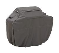 Classic Accessories Ravenna Grill Cover - Premium BBQ Cover with Reinforced Fade-Resistant Fabric and