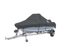 Classic Accessories StormPro - Funda de alta resistencia para botes con consola central. - 20-301-091001-RT, 14'-16' long, up to 90" W, gris