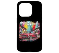 Classic American Muscle Car Guy Petrolheads Carcasa para iPhone 15 Pro