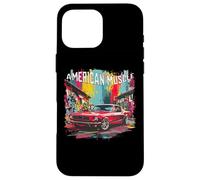 Classic American Muscle Car Guy Petrolheads Carcasa para iPhone 16 Pro MAX