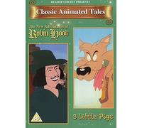 Classic Animated Tales- The New Adventures Of Robin Hood/ 3 Little Pigs (2 Films/ 1 DVD)