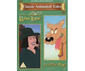 Classic Animated Tales- The New Adventures Of Robin Hood/ 3 Little Pigs (2 Films/ 1 DVD)