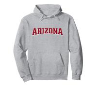 Classic Arizona Print Retro Varsity Vintage Arizona Sudadera con Capucha