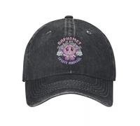Classic Baphomet Is My Spirit Animal, Lucifer Goat, Lindo Sombrero de Mezclilla Duradero para Todas Las Estaciones Gorras de béisbol para Hombres Essential for Summer