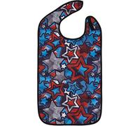 Classic Bib Designs Babero reutilizable para adultos - Unisex - Ideal para comer con bolsillo recogemigajas - Protege la ropa y se puede lavar a máquina